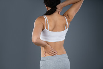 Woman Suffering From Back Pain