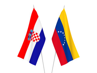 Venezuela and Croatia flags
