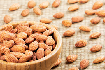 Almonds, a great comfort food and snack