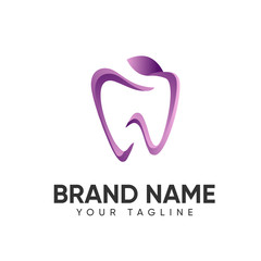 Dental Logo Design Full Color Template For Company
