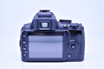 Digital camera with lens