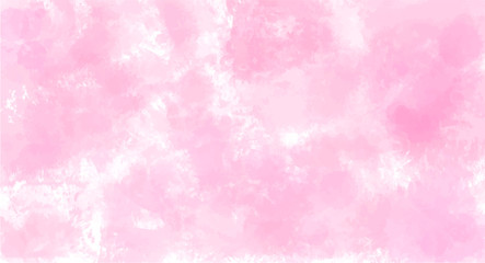 Pink watercolor background for your design, watercolor background concept, vector.