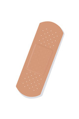 adhesive bandage realistic vector illustration isolated