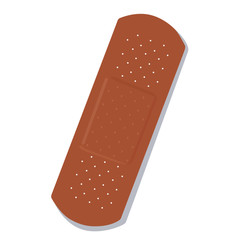 adhesive bandage realistic vector illustration isolated