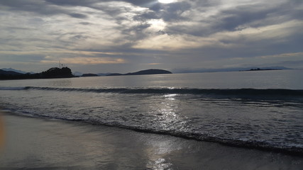 Obraz premium sunset on beach