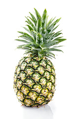 pineapple on white background