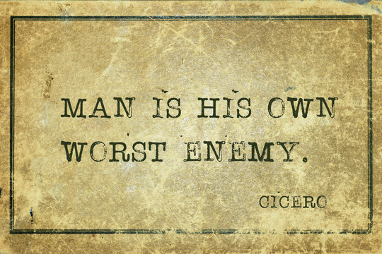 own enemy Cicero
