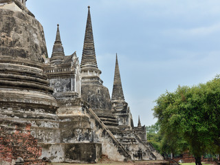 Fototapeta premium Historic City of Ayutthaya, travel destination place in Thailand.