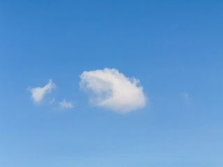 blue sky with cloud background