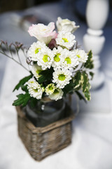 Naklejka na ściany i meble stunning beautiful flowers for a top event, flowers decorating your holiday and Christmas