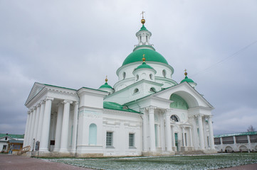 Fototapeta na wymiar Spaso-Yakovlevsky monastery in Rostov the Great, Yaroslavl region. 17-19 centuries.