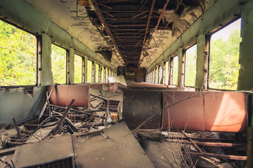 Chernobyl Abandoned Train