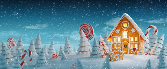 Amazing fairy Christmas house - 298464508