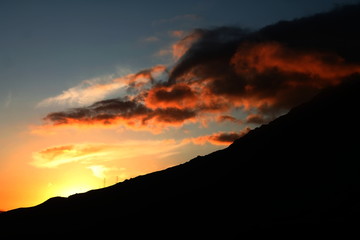 atardecer