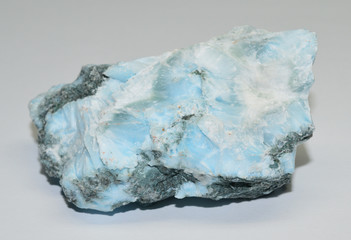 Larimar natural raw gemstone