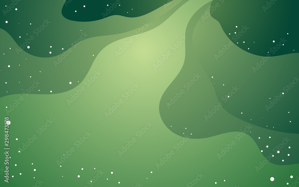 Poster vector space background with copy space. cute flat style template with stars in outer space.