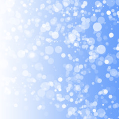 abstract  light blue background with blue bokeh