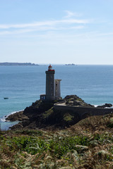 the Petit Minou lighthouse on the Brittany coast