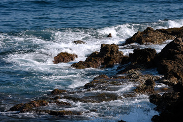 Felsenküste und Strand auf Mallorca