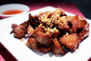 pork, grilled pork or roasted pork