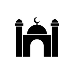 mosque icon trendy