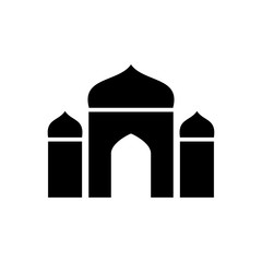 mosque icon trendy