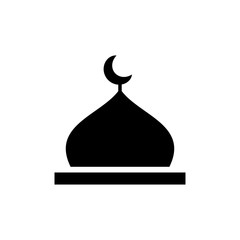 mosque icon trendy