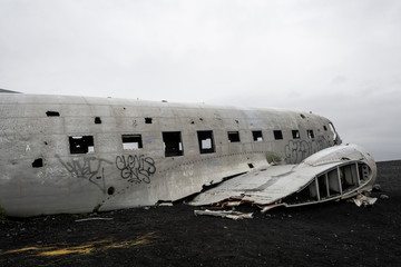 Island - Flugzeugwrack