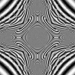 The cross mark is spread out in a strange shape.