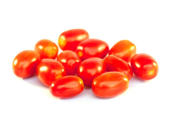 tomatoes isolated on white background