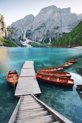 schöner See in Südtirol