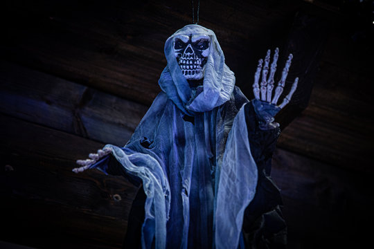 Halloween Gespenst Gerippe