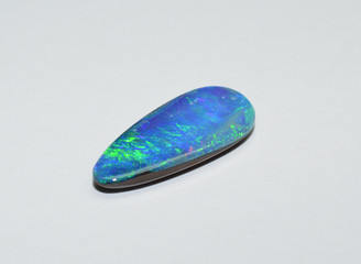 Opal from Australia cabochon cut gemstone