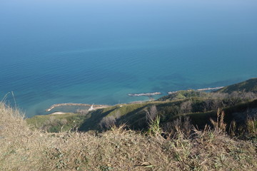 Il parco si affaccia sull'Adriatico 