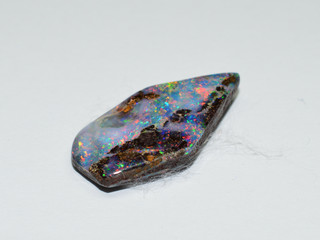 Opal from Australia cabochon cut gemstone