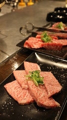 Japanese food, beef, wagyu bbq, Yakiniku