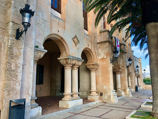 Fototapeta na wymiar Ciutadella Town Hall, Menorca