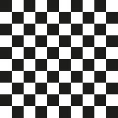 Seamless Black and white checkered background Black and white squares, geometric wallpaper backdrop Quadrilateral.textures. finish flag or chess