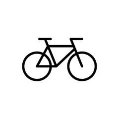 Fototapeta premium bike icon trendy