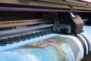 Industrial printing modern digital inkjet printer