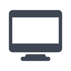 Computer monitor icon