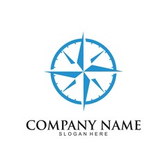 Compass Logo Template vector icon illustration