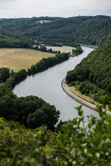 Ch&acirc;teau de Fre&yuml;r - dinant - belgique - vue