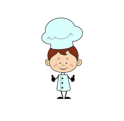 Kitchen Character Chef - Double Thumbs Up