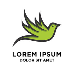 Peace Dove Pigeon Flying Illustration