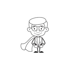Gynecologist Doctor - In Super Hero Costume