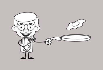 Gynecologist Doctor - Preparing Food