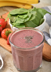 Fresh fruit smoothie