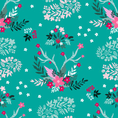 Fototapeta na wymiar Christmas deer pattern6