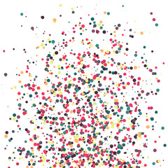 Colorful Universe Distribution Computational Generative Art background illustration